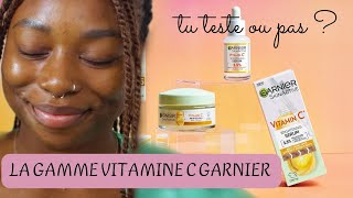 GARNIER SKIN ACTIVE VITAMINE C EFFICACE OU PAS [upl. by Refennej]