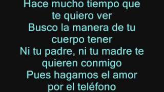 EL TELEFONO WISIN Y YANDEL FT HECTOR EL FATHER con letra [upl. by Renba]