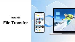 Insta360  How to Transfer Files Between Mobile Devices and PCMac [upl. by Lola]