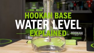 How much water SHOULD you be putting in your hookah base [upl. by Eremahs]