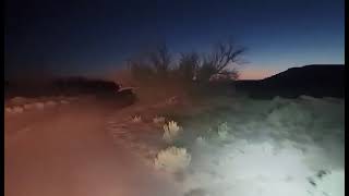 Investigating Spooky Wooky Sounds In The Night Desert Full Moon Pt1 [upl. by Kraft]