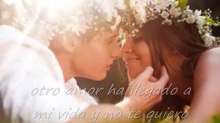 Monchy y Alexandra  Hoja en blanco with lyrics [upl. by Euqinmod197]