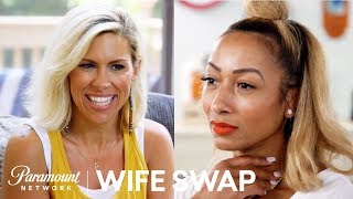 Fire Chief Mom vs Stay At Home Mom Sneak Peek  Wife Swap [upl. by Nwahsyar838]