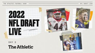 2022 NFL Draft Rounds 23 LIVE w The Athletic Football Show [upl. by Addie]