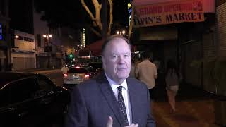 Dennis Haskins talks about how he lost 75 pounds outside the Big Brother 18 Cast Finally Party at Cl [upl. by Janeta749]