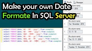 How to Change Format of Date in SQL SERVER query  By SYED IT SOLUTIONS ©  Urdu [upl. by Atlante]