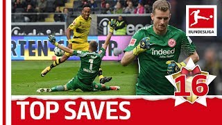 Lukas Hradecky  Top 5 Saves  Bundesliga 2017 Advent Calendar 16 [upl. by Tebazile443]