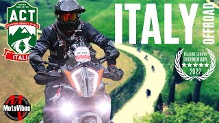 ACT ITALY OFFROAD MOTORCYCLE TOUR  KTM 1290 Super Adventure R  BMW R 1250 GS [upl. by Yawnoc130]