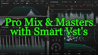 Mixing amp Mastering With Ai VST Plugins by Sonible  Smart Bundle EQ 3 Comp 2 Reverb amp Limit [upl. by Inkster750]