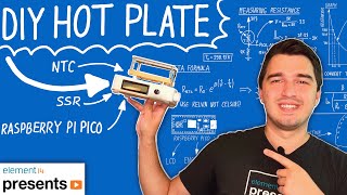 DIY Hot Plate for SMD Soldering Using Raspberry Pi Pico [upl. by Osei959]