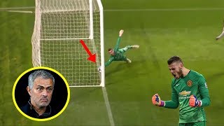 8 ATAJADAS IMPOSIBLES de DAVID DE GEA [upl. by Myrle852]