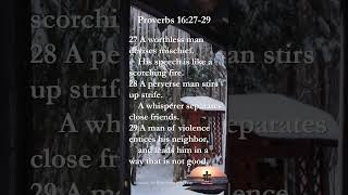 Proverbs 162729 [upl. by Gypsy425]