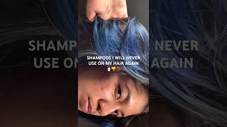 THE WORST SHAMPOOS FOR DRY amp DAMAGED HAIR 🥲👎 shampoo haircare haircaretips damagedhair [upl. by Peper105]