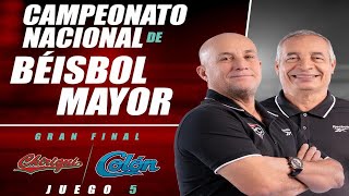 Colón vs Chiriquí Juego 5 de la Serie Final del Béisbol Mayor 2024 [upl. by Odilo]