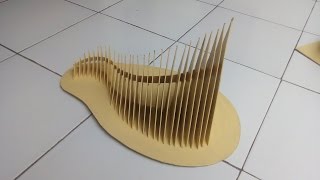 Nirmana 3D Struktur Bidang dari Kertas Duplek  Paper 3D Nirmana [upl. by Thorncombe]