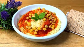 Das beste Hummus Rezept Es wird Ihnen auf jeden Fall ein Leben lang gefallen [upl. by Sofia]