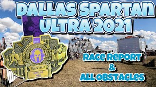 Dallas Spartan Ultra 2021 Race Report and All Obstacles [upl. by Ianthe]