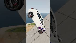 Juegos de Carros  BeamNG Drive Cherrier FV Belgian Police  Saltos Impresionantes de Autos shorts [upl. by Eelyak]