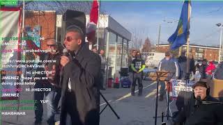 🔴15 MINUTE CITY EDMONTON PROTEST CHRIS SKY💥 [upl. by Serene155]