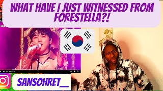 FORESTELLA REACTION 페이스캠 포레스텔라  내 마음에 주단을 깔고 불후의 명곡2 전설을 노래하다Immortal Songs 2  KBS 방송 [upl. by Rosalinde]