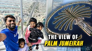 THE VIEW 😳 Largest MAN Made Island  பாம் தீவு  PALM JUMEIRAH  Dubai  DAN JR VLOGS [upl. by Hanny892]