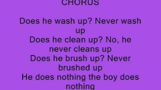 Alesha Dixon  The Boy Does Nothing lyrics [upl. by Kynan398]