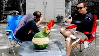 The Exploding Watermelon Challenge [upl. by Irvine19]