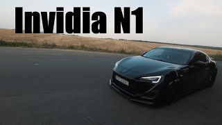 GT86BRZFRS Invidia N1 exhaust sound  Flyby revs cabin sound [upl. by Atnwahs]