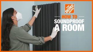 How to Soundproof a Room  The Home Depot [upl. by Rudolfo]