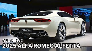 NEW 2025 Alfa Romeo Alfetta Coupe review New Model  The Most Fantastic classic car [upl. by Savadove]