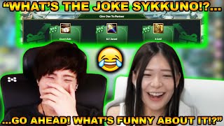 OFFSTREAM Sykkuno CANT STOP TROLLING Miyoung ITS GONE WRONG Miyoung amp Sykkuno THE HILARIOUS DUO [upl. by Enneite627]