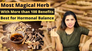 Most Magical Herb for Hormonal Balance  More Than 100 Benefits  All about Mulethi  Licorice Root [upl. by Bayless92]