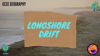 Longshore Drift Explained  GCSE GEOGRAPHY [upl. by Shandy]