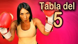 Canción de la tabla del 5  Las Tablas de Multiplicar al Estilo Urbano  Videos Educativos [upl. by Sibyls]