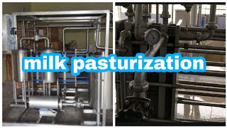 Pasteurisation processmilk industry [upl. by Eilsek692]