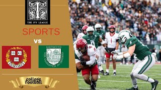 Ivy League Footballs BIGGEST Rivalry Harvard vs Dartmouth 2024 [upl. by Asilej372]