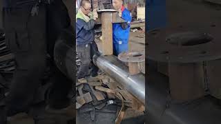 Installation process of tee pipe valve joint [upl. by Chiarra]