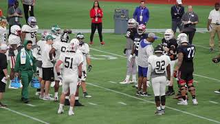 FBGPs 2020 Shrine Bowl Coverage Day 3 West Team  OLDL 1on1s [upl. by Lorie]