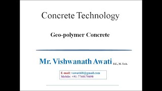 Geopolymer ConcreteCT M5 V7 [upl. by Yblek]