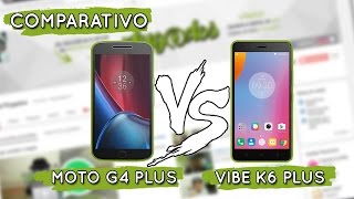 Comparativo Moto G4 Plus vs Vibe K6 Plus [upl. by Duffy226]