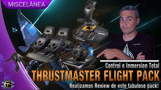 Review Thrustmaster T16000M Flight Pack [upl. by Christean]