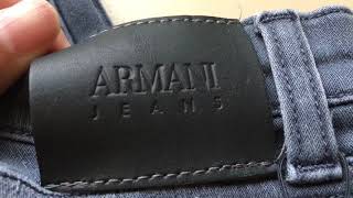 Unboxed Armani Jeans J20 How to spot a real authentic Armani Jeans [upl. by Licastro305]