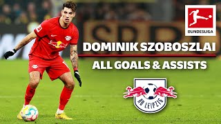 Dominik Szoboszlai  All Goals and Assists Ever for RB Leipzig [upl. by Bruce]