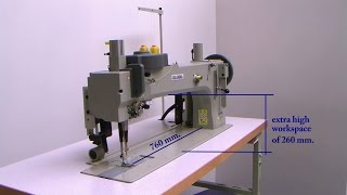 Productfilm Langarm zeil naaimachine Global ZZ13663S76P [upl. by Orpah]