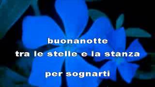 DE GREGORI  BUONANOTTE FIORELLINO KARAOKE BY STUDIO SOUND GROUP [upl. by Daigle24]