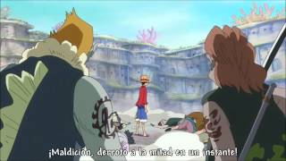 luffy VS 100000 gyojin Haoshoku Haki HD sub español [upl. by Elson175]