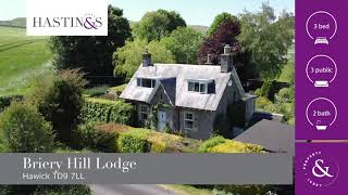 Briery Hill Lodge Hawick TD9 7LL  Video Tour [upl. by Rosenquist374]