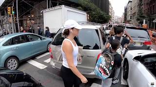 NYC Annoying amp Fast Car Honks Compilation [upl. by Bogie76]