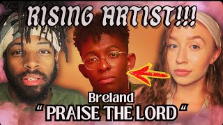 BRELAND  Praise The Lord Live Performance  COUNTRY REACTION [upl. by Ycak]