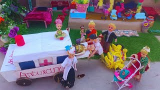 Barbie All Day Routine In Urdu Mari Ki KhaniEp71Rubi ger gye😢😢😢 Barbie morning routine [upl. by Johny]